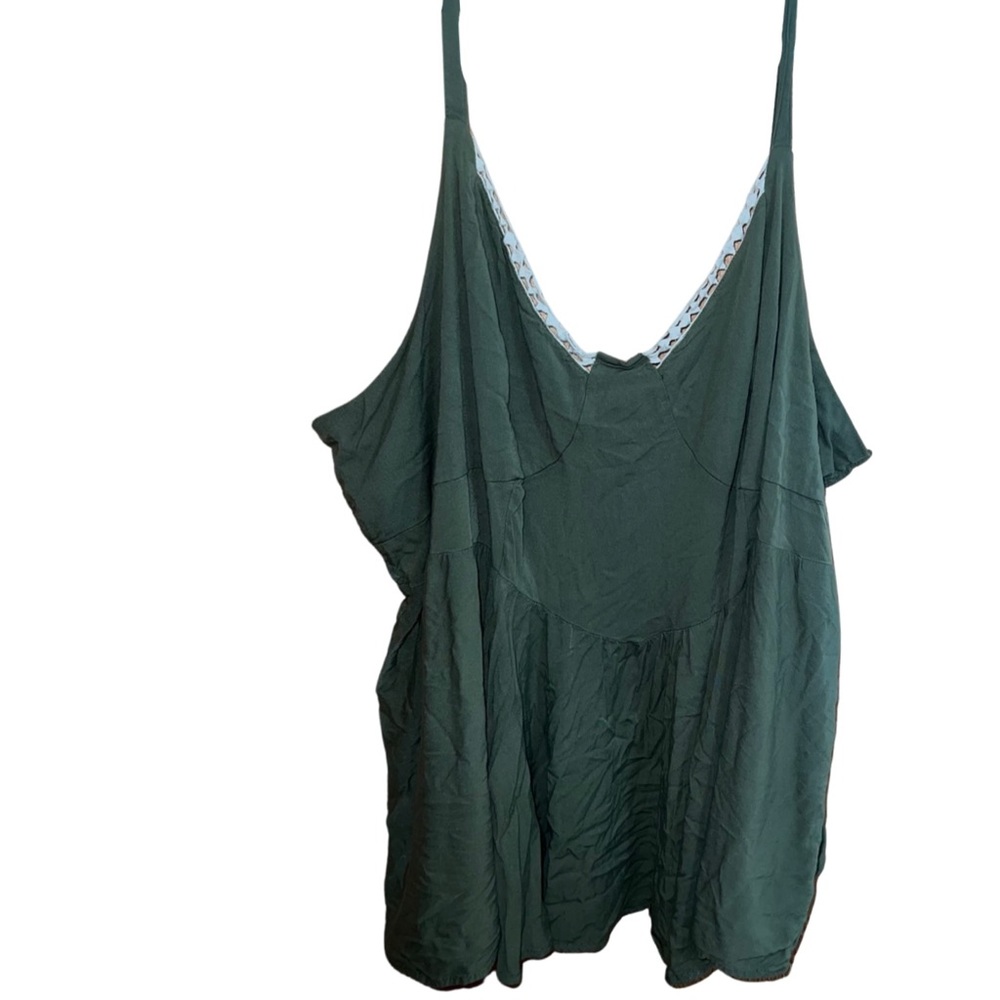 Torrid size 5 olive green top